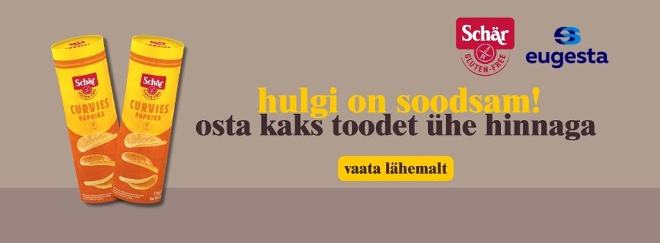 Schär kartulikrõpsud 2=1